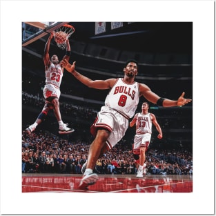 BASKETBALLART - DREAM BULLS Posters and Art